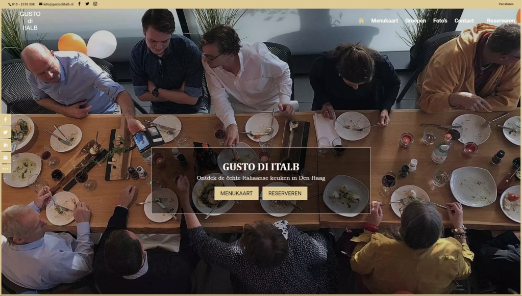 website italiaans restaurant gusto Di Italb Den Haag horeca webservice.jpg