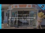 Snackbar/IJssalon Empire Frostings - Bergpolderplein 9a - R.dam - Horecamakelaardij Knook & Verbaas