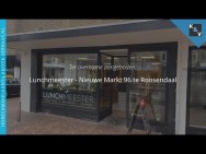 Lunchmeester - Nieuwe Markt 96 te Roosendaal - Horecamakelaardij Knook & Verbaas