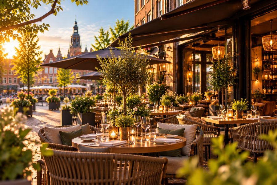 Restaurant ter overname in Overijssel — Succesvol restaurant te koop | Royaal terras